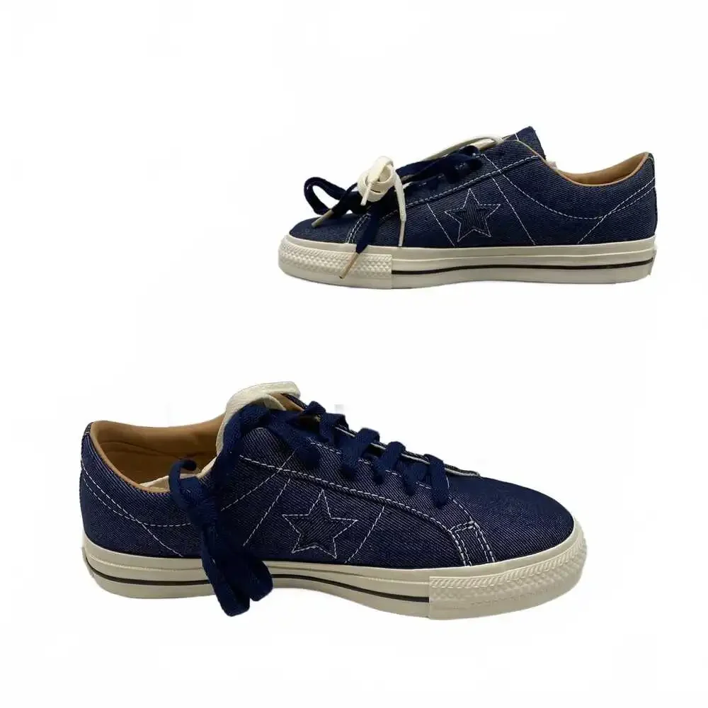 Converse Blue Denim Sneaker | Denim & Synthetic, Women’s US 8 - Picture 7 of 7
